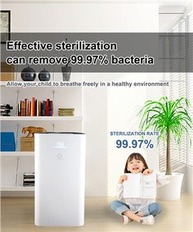 Efektivní čistota čistička vzduchu se 4 etapami