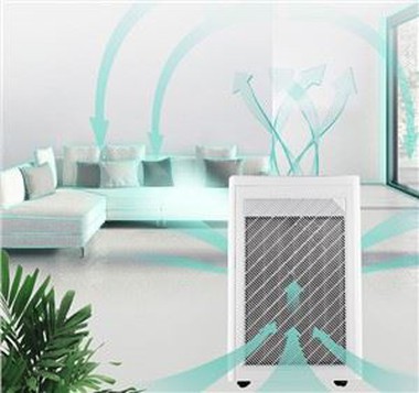 BKJ-60C přizpůsobená domácí čistička vzduchu bílá barva