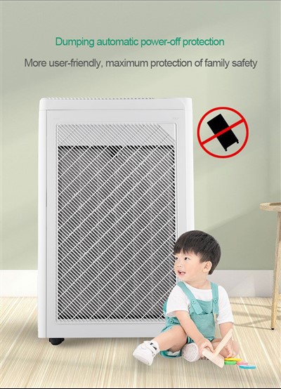 LCD displej domácí čistička vzduchu s aniontem